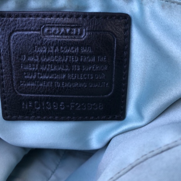 Coach Daisy Signature Outline Emma Metallic Shoulder Bag - Picture 3 of 12